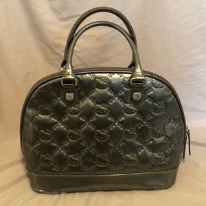 Large Hello Kitty Embossed Purse